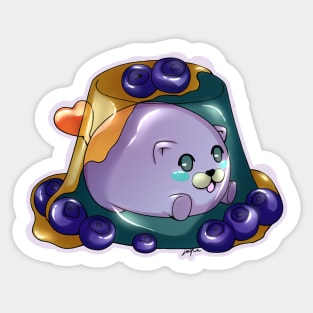 Poyo~VanillaPuddingBerry Sticker